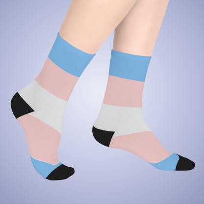 Transexual Mid Length Socks Pride Month LGBTQ Event Trans Gift Apparel