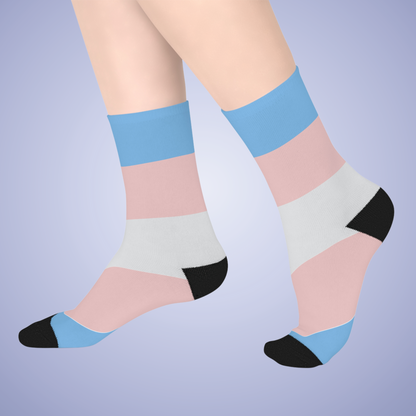 Transexual Mid Length Socks Pride Month LGBTQ Event Trans Gift Apparel