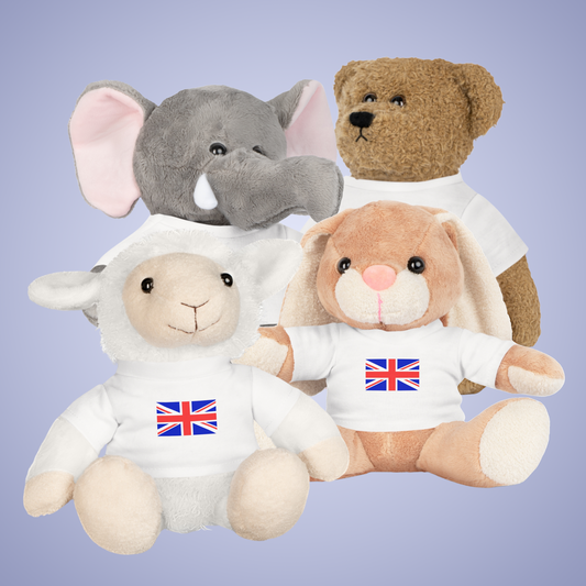 UK Flag Teddy Keepsake Choose Yours