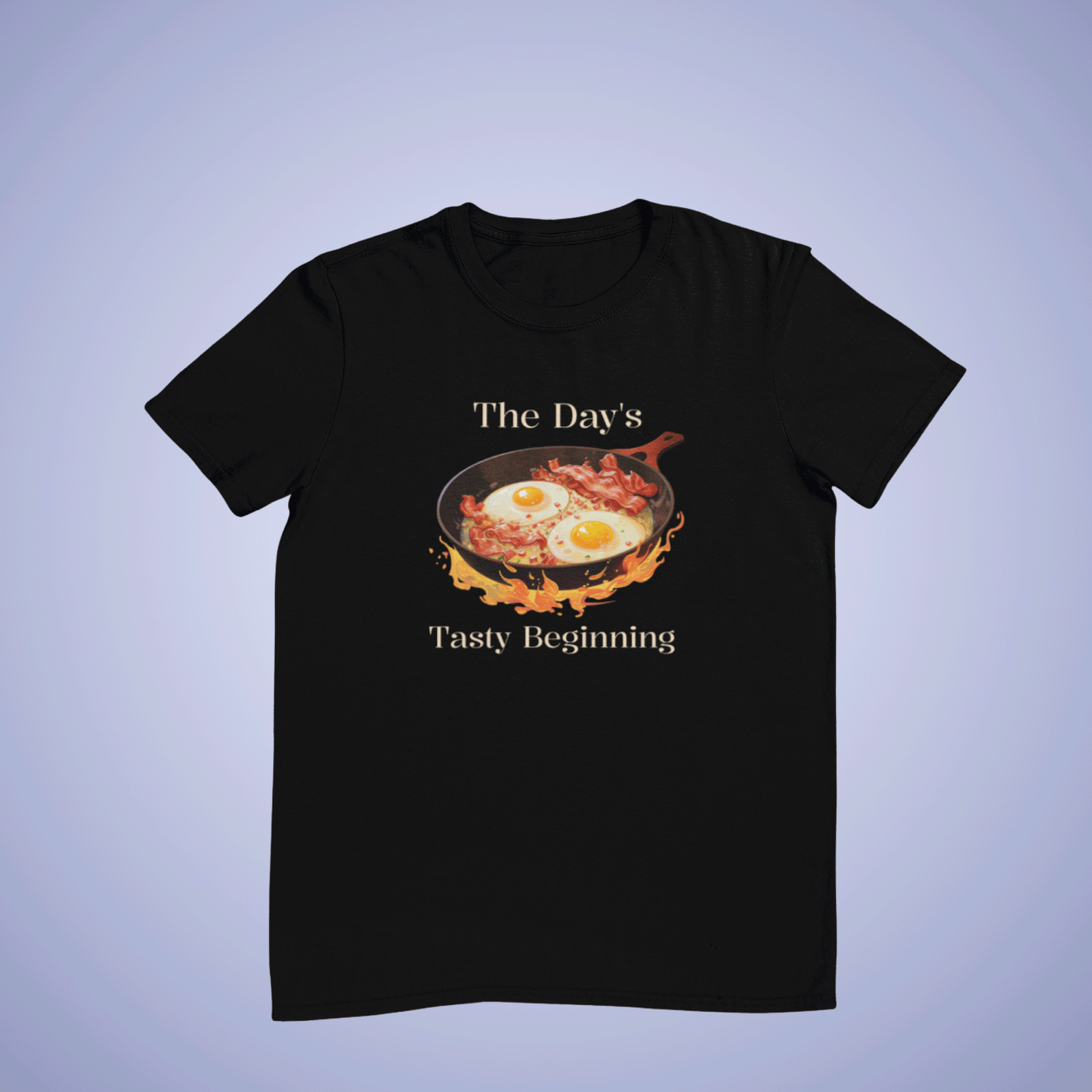 The Days Tasty Beginning Bacon and Eggs T-shirt