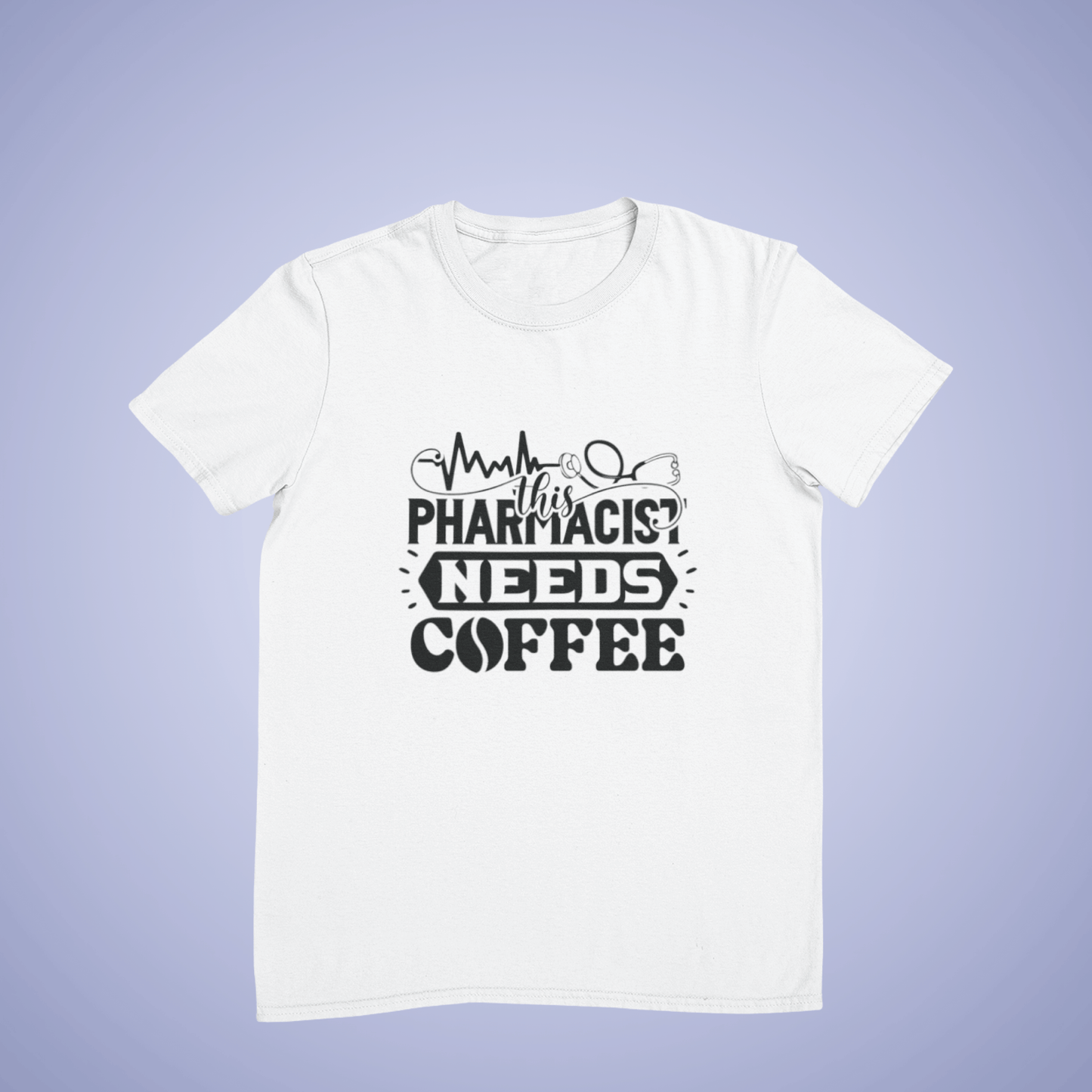 This Pharmacist Needs Coffee Funny T-shirt