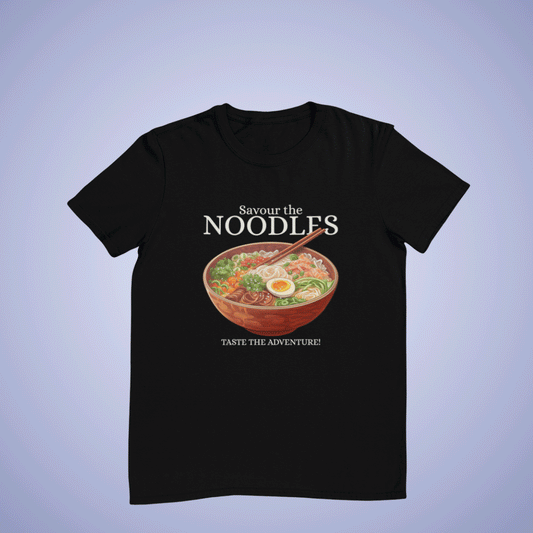 Savour the Noodles Taste the Adventure Anime Noodles T-shirt