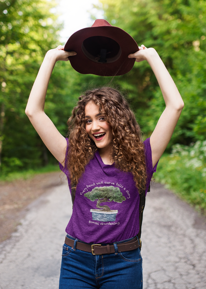 Every Bend and Curve Tells a Story Bonsai Gardening Lover T-shirt