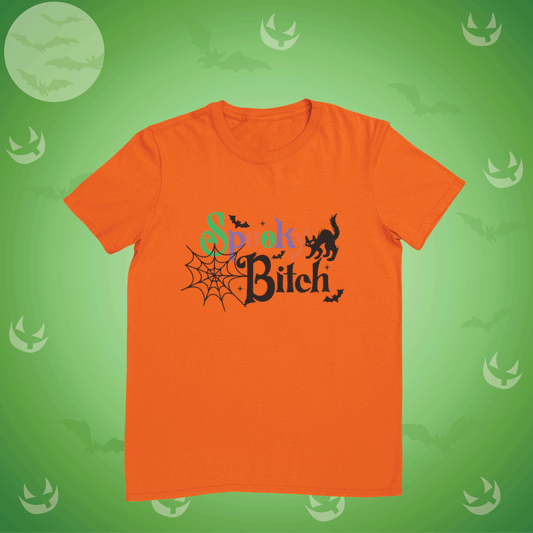 Spooky Bitch Halloween Snark Funny T-shirt