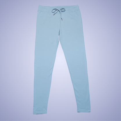 Light Blue Unisex Fleece Sweatpants