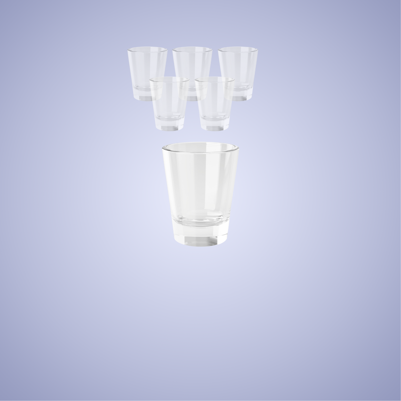 Catering 6 Pack Customisable Shot Glass – Perfect for Weddings, Engagement and Birthdays Gifts