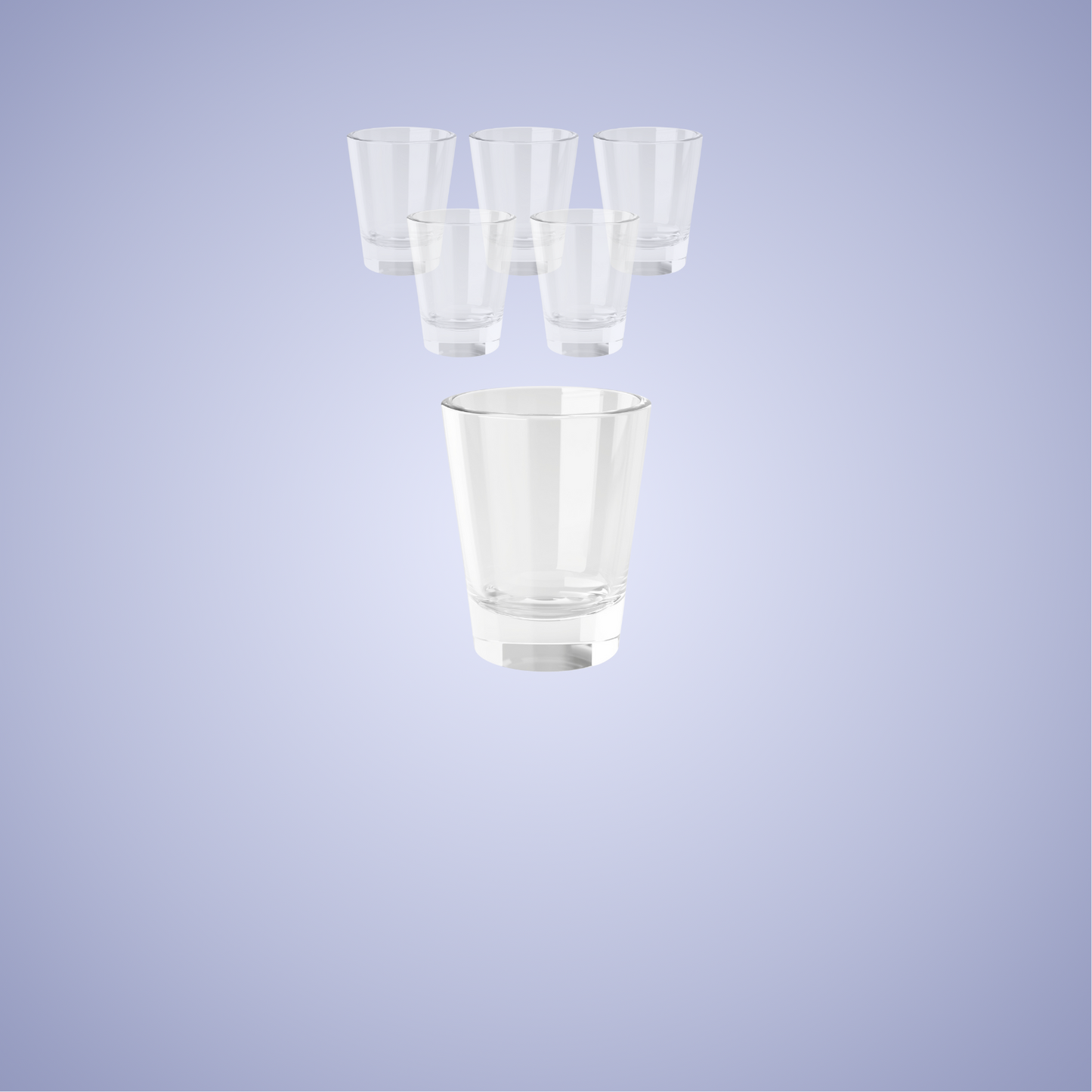 Catering 6 Pack Customisable Shot Glass – Perfect for Weddings, Engagement and Birthdays Gifts